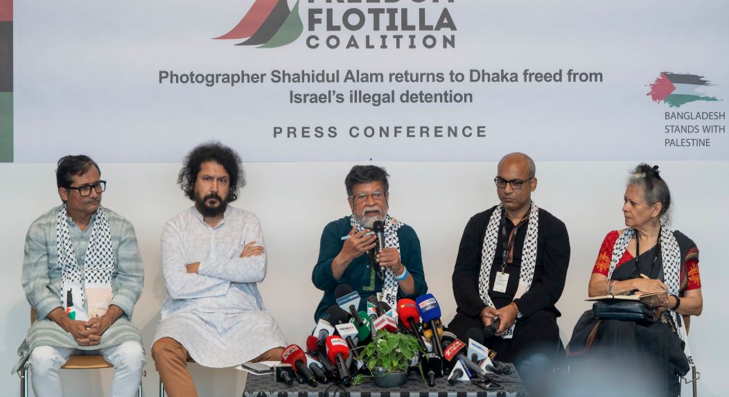 ইসরাইলি বাহিনী আমাকে মানসিক নির্যাতন করেছে : শহিদুল আলম