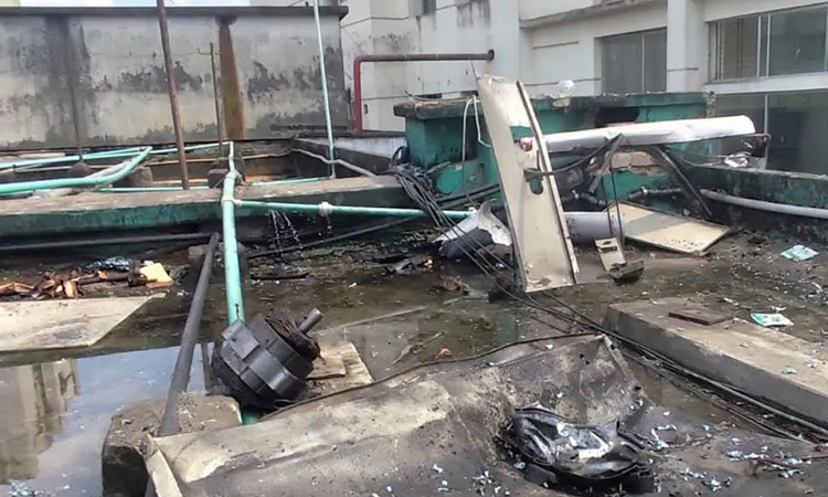 চমেক হাসপাতালে এসির কম্প্রেসার বিস্ফোরণ, ৩ শ্রমিক দগ্ধ 