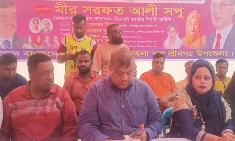 গণভোট ও জাতীয় নির্বাচন একসঙ্গে হলেই দেশের মঙ্গল : মীর সরফত আলী