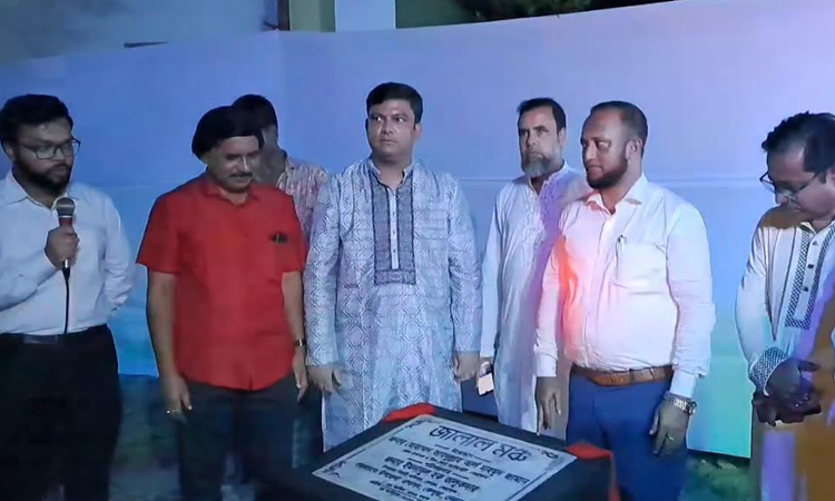 নেত্রকোণায় সাধক ও লোকসংগীতের প্রাণপুরুষ, জালাল খাঁর স্মরণে জালাল মঞ্চ স্থাপন