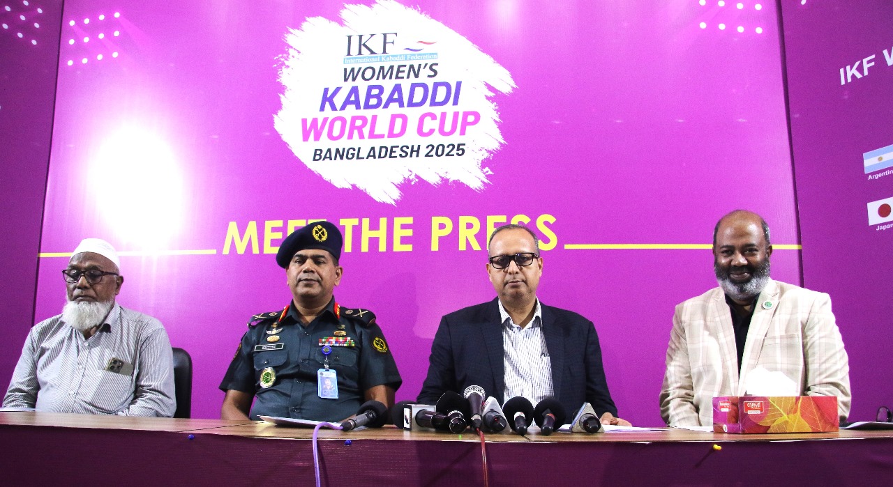 আগামী মাসে ঢাকায় অনুষ্ঠিত হবে নারী কাবাডি বিশ্বকাপ