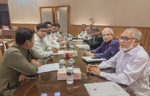 এনসিপি'র সঙ্গে বৈঠকে জাতীয় ঐকমত্য কমিশন