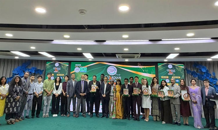 ‘গার্ডিয়ান অফ দ্য আর্থ' পুরস্কার অর্জন করেছে জিইউকে