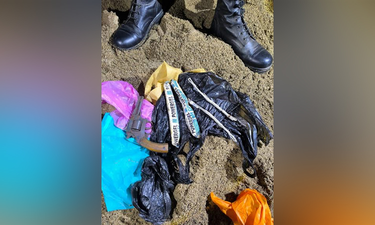 সিলেটে বিদেশি রিভলভার ও বিস্ফোরক উদ্ধার