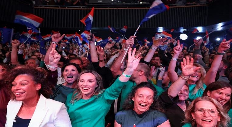 নেদারল্যান্ডসের নির্বাচনে জয়ের পথে মধ্যপন্থী দল ডি৬৬: স্থানীয় সংবাদ সংস্থা