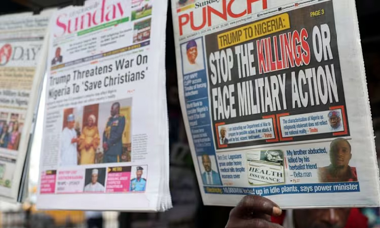 নাইজেরিয়ায় সামরিক অভিযানের সম্ভাবনা উড়িয়ে দিচ্ছেন না ট্রাম্প