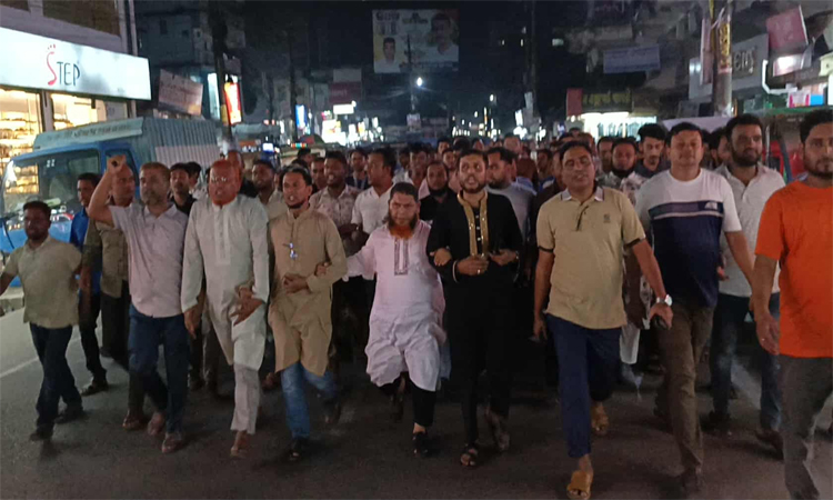 ধানের শীষে এ্যানিকে মনোনীত করায় লক্ষ্মীপুরে আনন্দ মিছিল