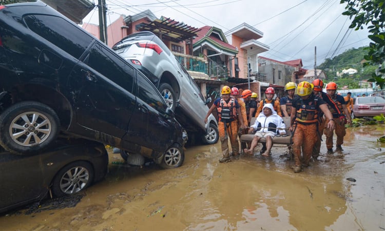 ফিলিপাইনে টাইফুনে মৃতের সংখ্যা বেড়ে ৬৬ জনে 