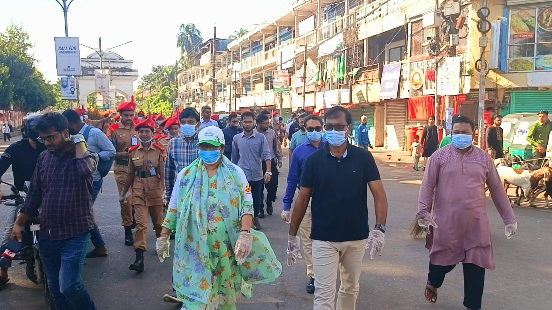 সিলেটে তারুণ্যের উৎসব ঘিরে সাইকেল শোভাযাত্রা ও পরিচ্ছন্নতা অভিযান 