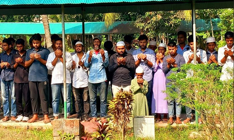 বাগেরহাটে ছাত্রদল নেতা নূরে আলম তানুর মৃত্যুবার্ষিকীতে দোয়া 