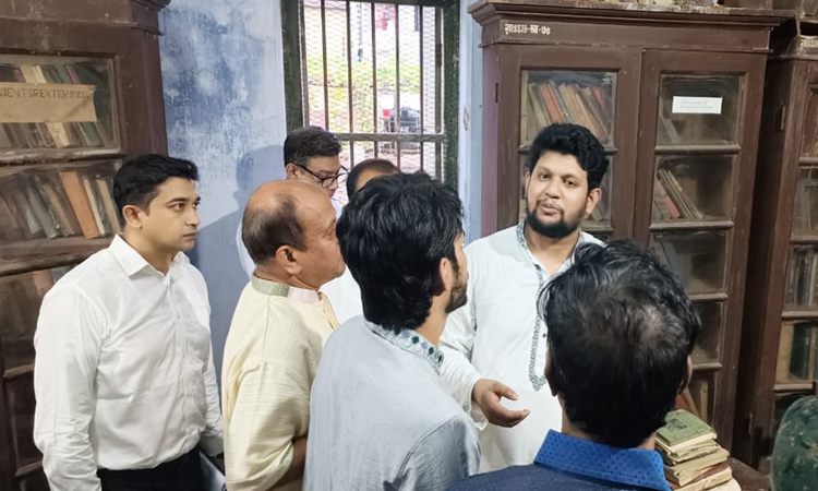 শতবর্ষী রামমালা গ্রন্থাগারের দুষ্প্রাপ্য পুথিসমূহের ডিজিটাল সংরক্ষণ করা হবে 