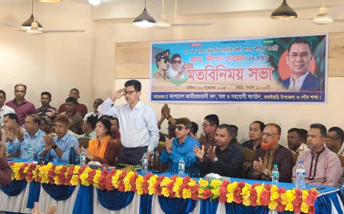 বাঘাইছড়িতে বিএনপির মতবিনিময় সভা