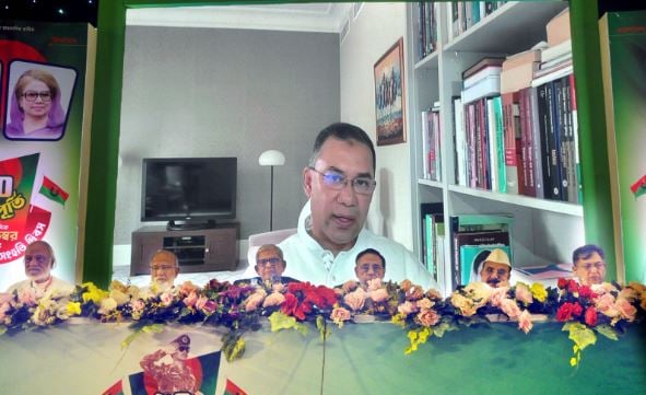 জাতীয় বিপ্লব ও সংহতি দিবস বিএনপির আলোচনা সভায় তারেক রহমানের পূর্ণাঙ্গ বক্তব্য