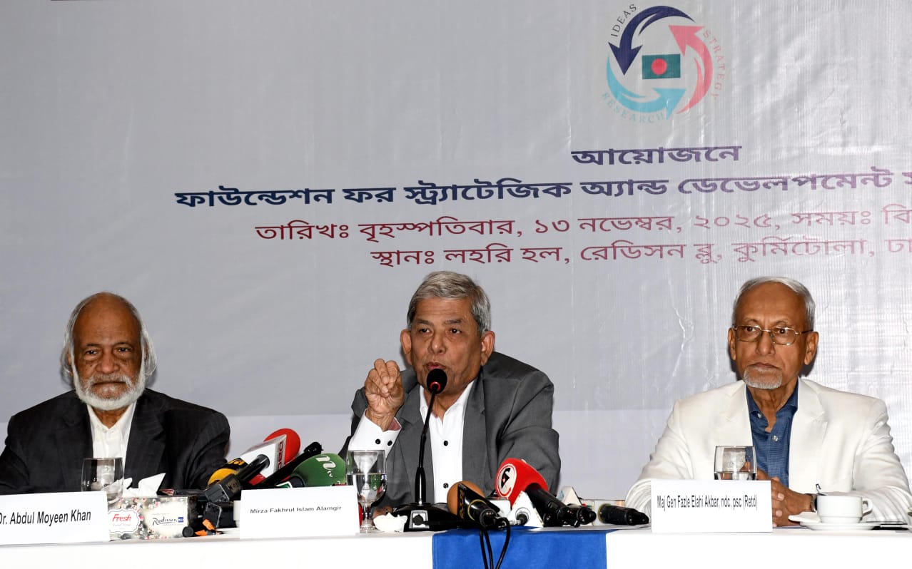 দেশে গণতন্ত্র ফেরাতে হলে নির্বাচনই একমাত্র বিকল্প : মির্জা ফখরুল