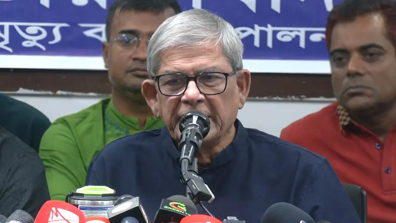 রাজনৈতিক দলগুলোকে ঐক্যবদ্ধ হওয়ার আহ্বান মির্জা ফখরুলের