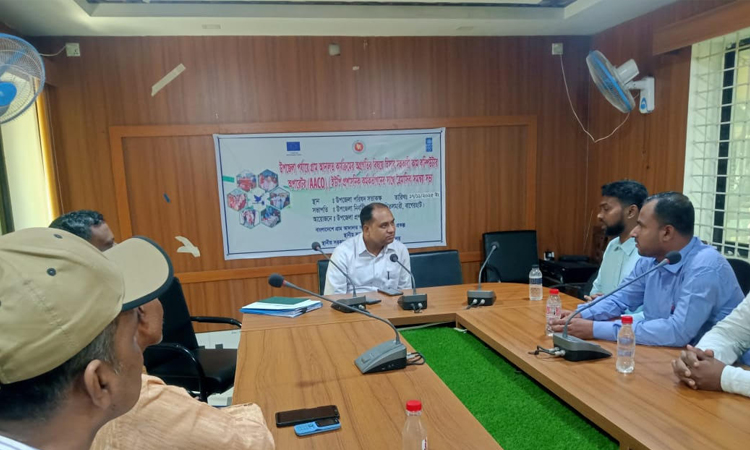 চিতলমারীতে গ্রাম আদালত কার্যক্রমের অগ্রগতি নিয়ে সভা