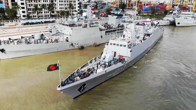 ফ্লিট রিভিউতে অংশ নিতে নৌবাহিনী জাহাজ ‘প্রত্যয়’ এর চট্টগ্রাম ত্যাগ