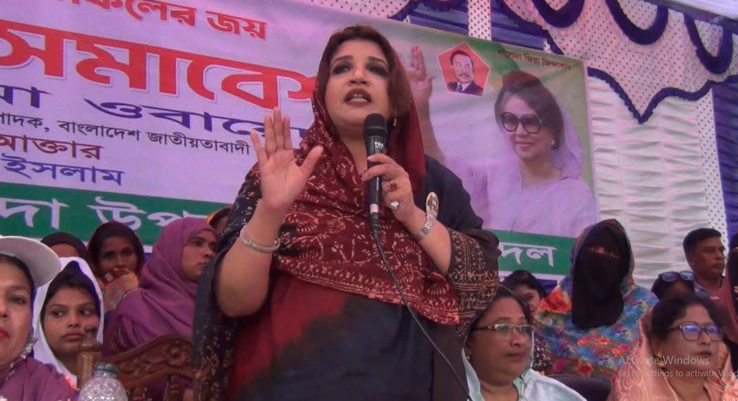 বিএনপি ক্ষমতায় গেলে সব শ্রেণি-পেশার মানুষের উন্নয়ন হবে : শামা ওবায়েদ