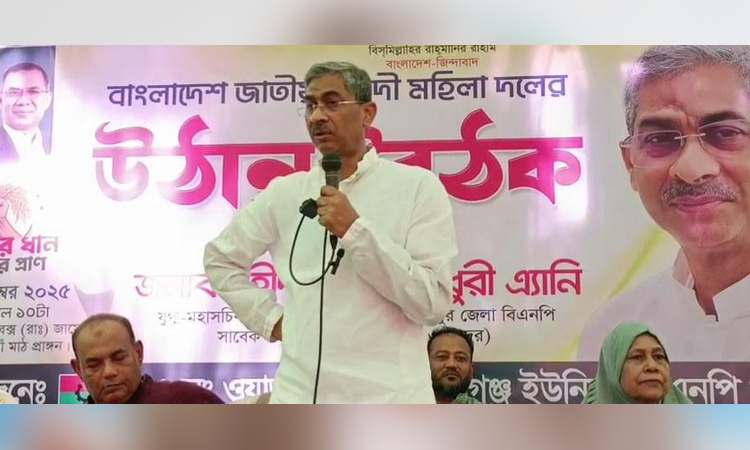 বিএনপি ধর্মকে ব্যবহার করে রাজনীতি করে না: শহীদ উদ্দীন চৌধুরী এ্যানি