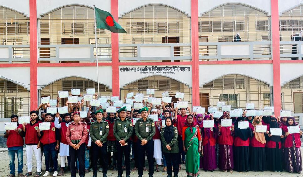 ভিডিপি ও টিডিপি’র মৌলিক প্রশিক্ষণ সম্পন্ন