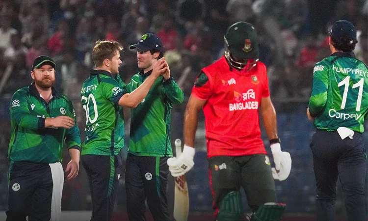 ব্যাটিং ব্যর্থতায় আয়ারল্যান্ডের কাছে হেরে সিরিজ শুরু করল বাংলাদেশ