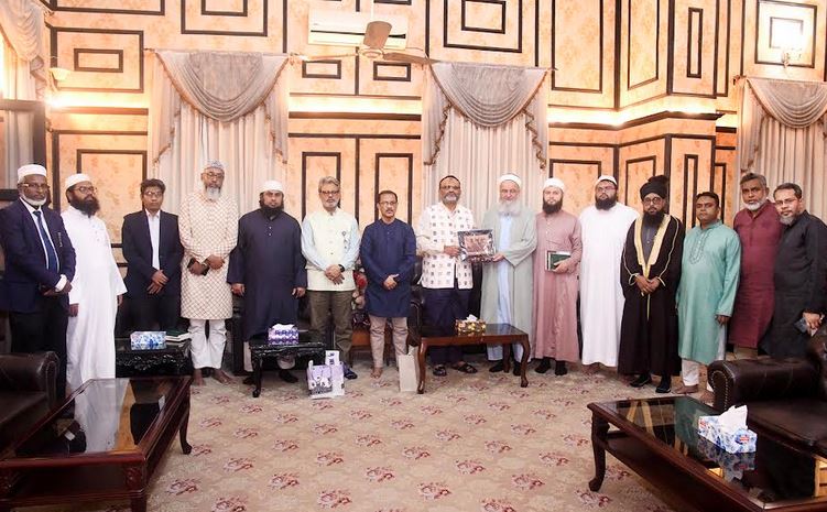 ঢাবি উপাচার্যের সঙ্গে আইডিডিইএফের সভাপতির সাক্ষাৎ