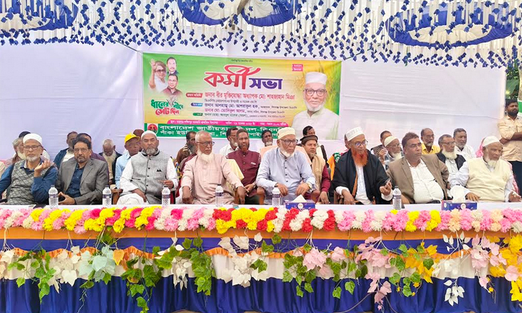 চাঁপাইনবাবগঞ্জের শিবগঞ্জে বিএনপির কর্মীসভা 