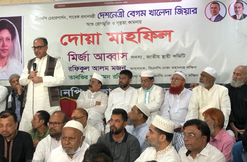 অসুস্থ মায়ের পাশে থাকতে না পারা কত যন্ত্রণার, তা সন্তানই বুঝতে পারে : মির্জা আব্বাস