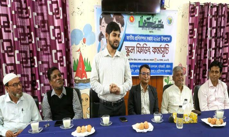 হাটহাজারীতে প্রোটিনসমৃদ্ধ খাবার খাওয়ানো হলো এতিম শিশুদের