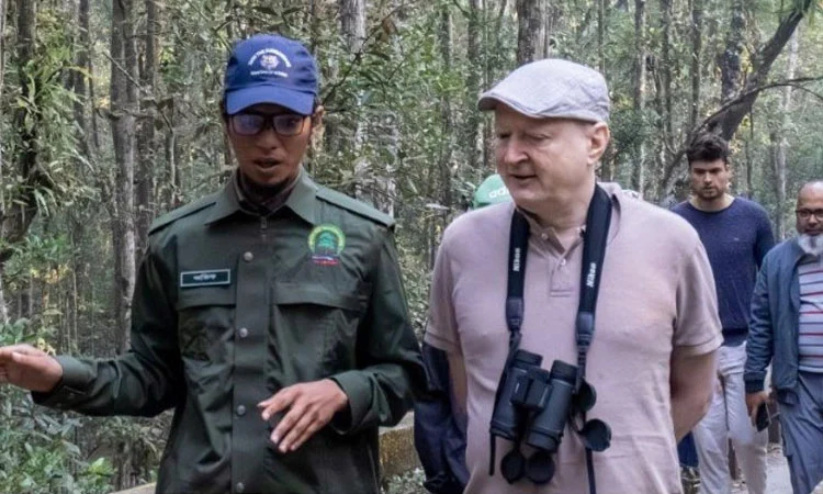 সুন্দরবন পরিদর্শন করলেন জার্মান রাষ্ট্রদূত