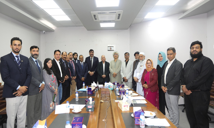 ইউজিসি চেয়ারম্যানের সঙ্গে পাকিস্তান উচ্চশিক্ষা কমিশনের প্রতিনিধিদলের সাক্ষাৎ