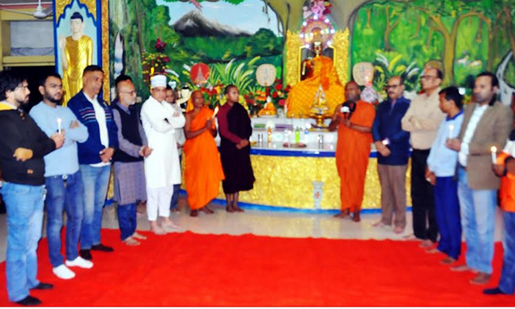 খালেদা জিয়ার রোগমুক্তি কামনায় সিলেট বৌদ্ধ বিহারে প্রার্থনা