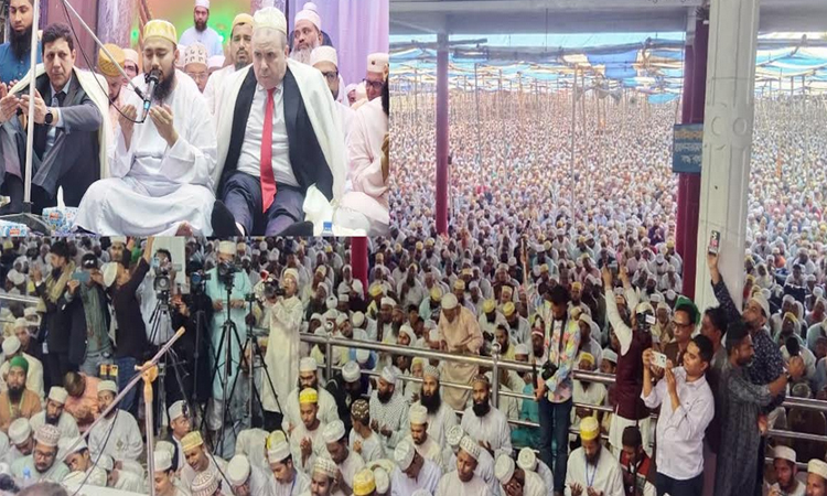 পিরোজপুরে আখেরি মোনাজাতের মাধ্যমে শেষ ছারছীনা দরবার শরীফের মাহফিল