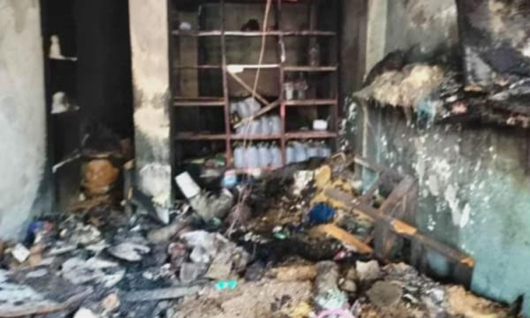 টাঙ্গাইলে আগুনে দগ্ধ হয়ে ব্যবসায়ীর মৃত্যু