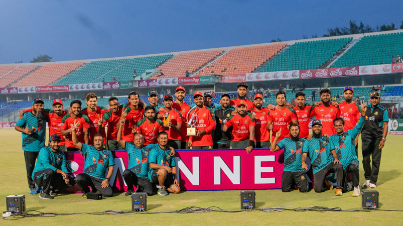 আয়ারল্যান্ডের বিপক্ষে হ্যাটট্রিক সিরিজ জয় বাংলাদেশের