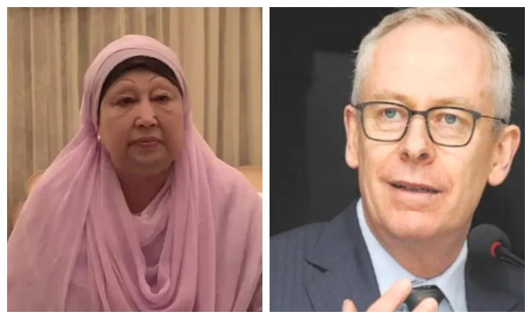 বেগম খালেদা জিয়াকে দেখতে ইংল্যান্ডের ডা. রিচার্ড বিলি হাসপাতালে