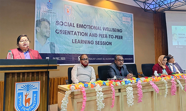 খুবিতে সামাজিক ও মানসিক সুস্থতা বৃদ্ধিতে পিয়ার টু পিয়ার ওরিয়েন্টেশন