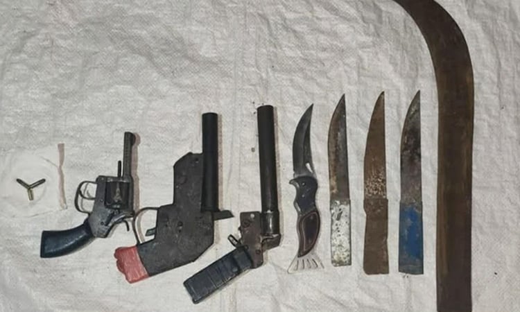 কুষ্টিয়ায় অস্ত্র ও গুলি উদ্ধার