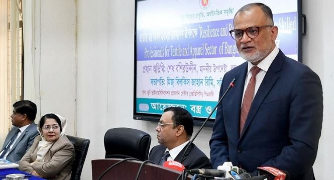 বস্ত্রখাতে আবেগের বশবর্তী হয়ে কোনো ভুল সিদ্ধান্ত নেওয়া হবে না : শেখ বশিরউদ্দীন