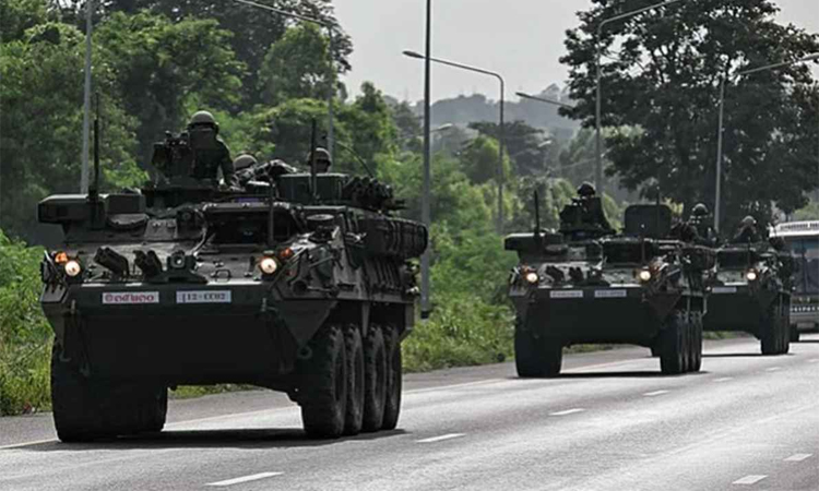 থাইল্যান্ড-কম্বোডিয়া সীমান্তে উত্তেজনা, থাই বিমানবাহিনীর হামলা