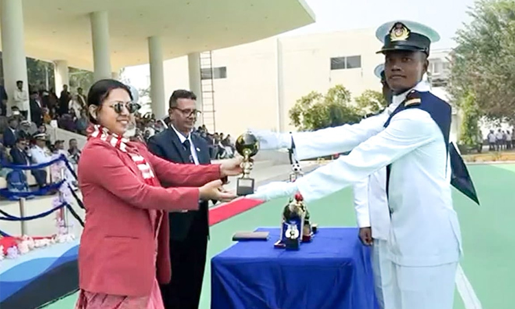 পাবনা মেরিন ক্যাডেটদের পাসিং আউট প্যারেড অনুষ্ঠিত