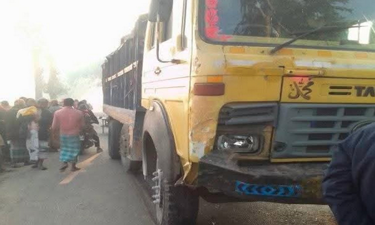 নীলফামারীতে ট্রাকচাপায় মোটরসাইকেল আরোহী নিহত