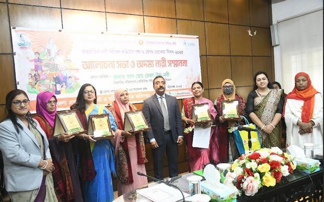 সিলেটে বেগম রোকেয়া দিবস উপলক্ষ্যে অদম্য নারী সম্মাননা প্রদান