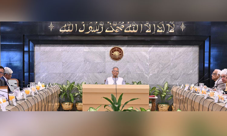 উপদেষ্টা পরিষদের বৈঠক অনুষ্ঠিত