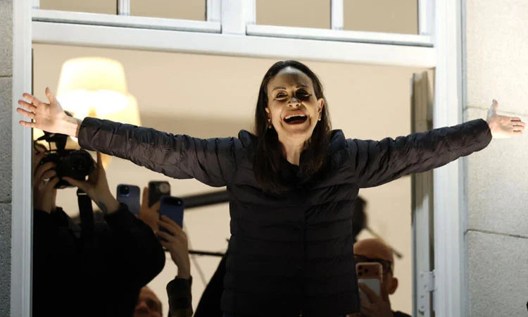 ভেনেজুয়েলার ‘স্বৈরশাসন’ অবসানে শিগগিরই দেশে ফিরব : নোবেলজয়ী মাচাদো