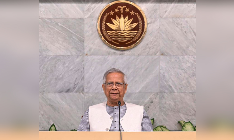 তফসিল ঘোষণা করায় নির্বাচন কমিশনকে প্রধান উপদেষ্টার শুভেচ্ছা ও অভিনন্দন