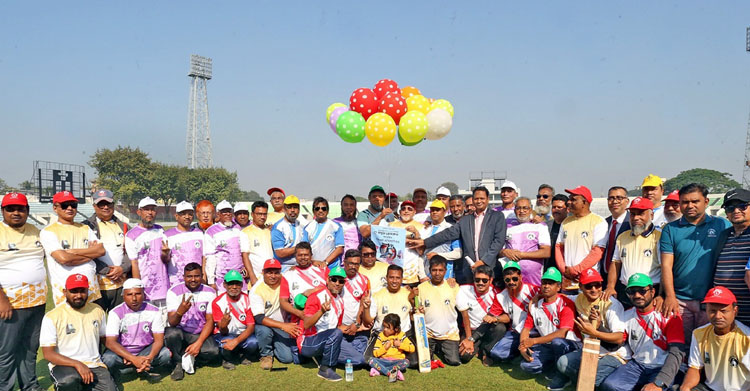 বগুড়া প্রেসক্লাব ক্রিকেট টুর্ণামেন্টে শহীদ আব্দুল মান্নান একাদশ চ্যাম্পিয়ন