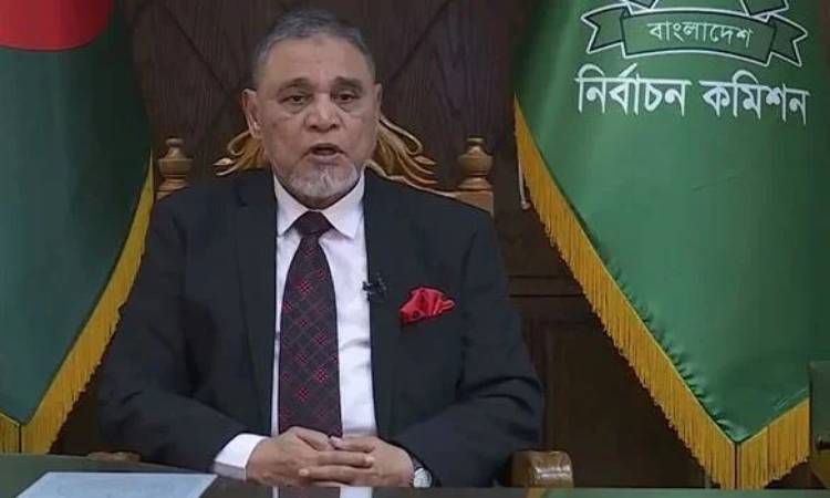 সন্তানদের রক্তের ওপর দাঁড়িয়ে সুষ্ঠু ও সুন্দর নির্বাচন পরিচালনার অঙ্গীকার: সিইসি