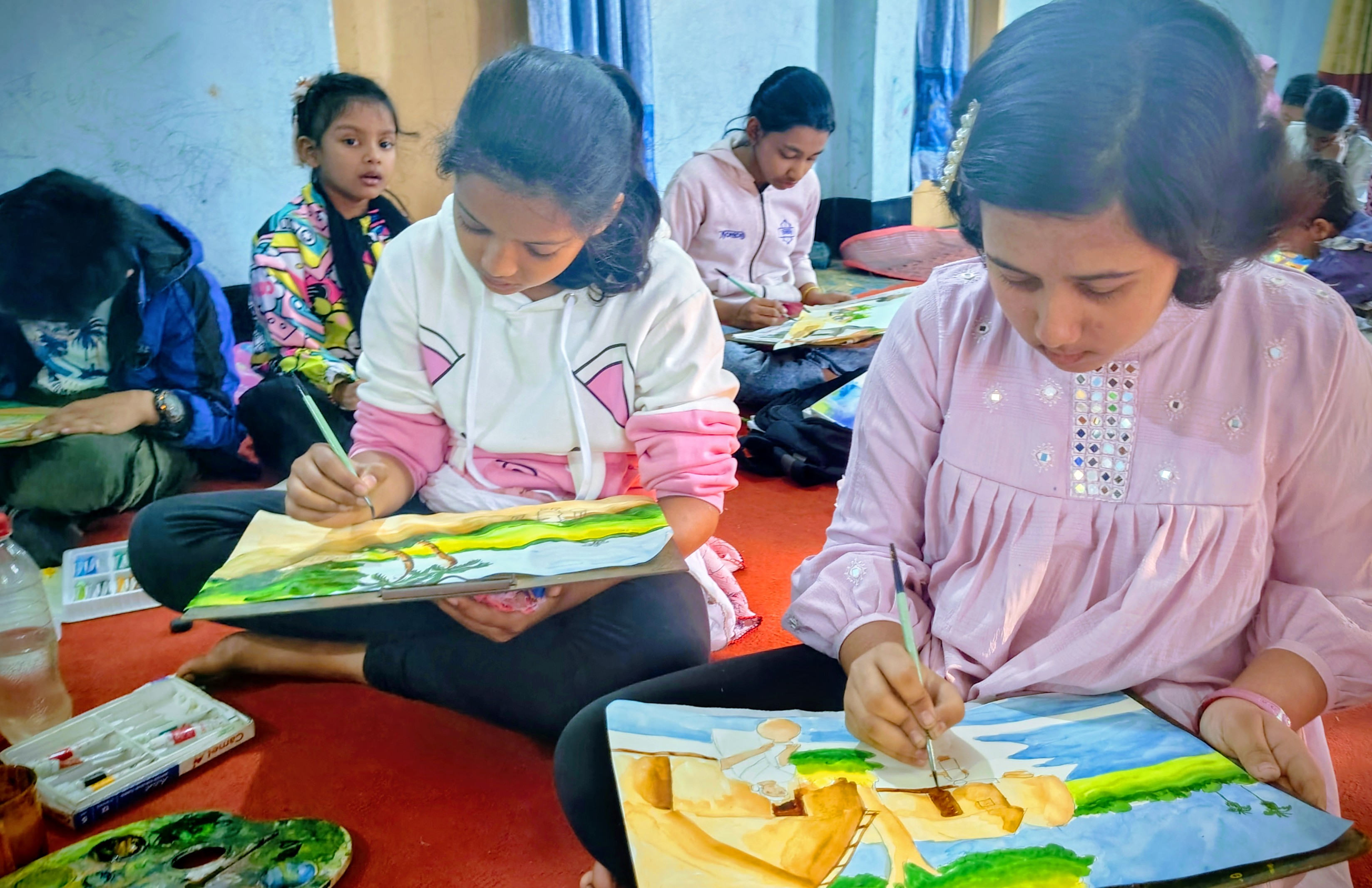শেরপুরে বিজয় দিবস উপলক্ষে রচনা ও চিত্রাঙ্কন প্রতিযোগিতা 