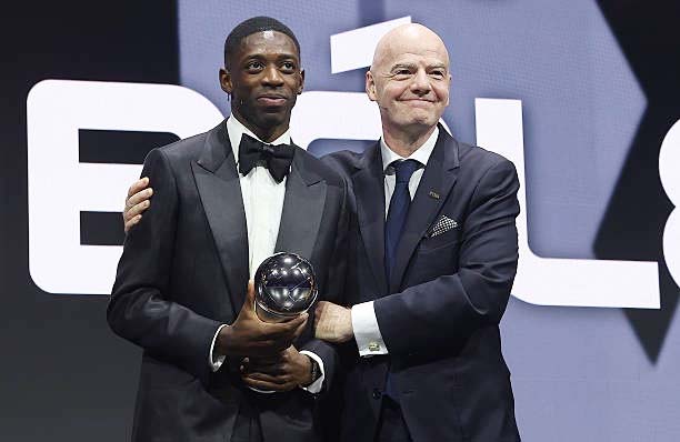 ফিফার বর্ষসেরা ডেম্বেলে